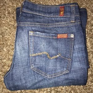 7 for all mankind Jeans Size 27 Inseam 33 inches